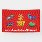 Jumpin Joe's Banner vol (Horizontaal)