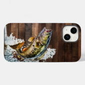 Jumping Bass Gone Vist Case-Mate iPhone Case (Achterkant (horizontaal))