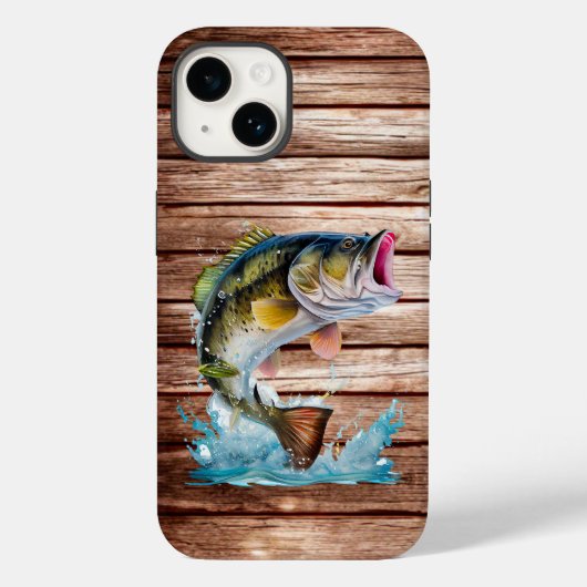 Jumping Bass Gone Vist Case-Mate iPhone Case (Achterkant)