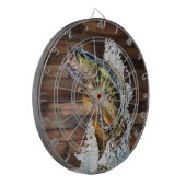 Jumping Bass Gone Vist Dartbord (Voorkant Links)