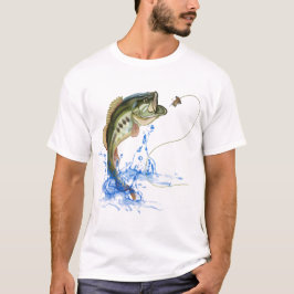 Jumping Bass Vist Lure T-shirt