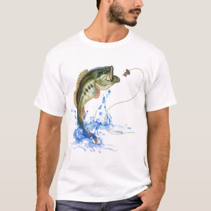 Jumping Bass Vist Lure T-shirt
