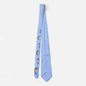 Jumping Bass Vist Stropdas (Achterkant)