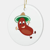 Jumping Bean Keramisch Ornament (Links)