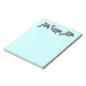 Jumping Bottlenose Dolphin Notitieblok (Linkerzijde)