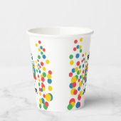 Jumping Bouncy Castle Kinder Bounce verjaardagsfee Papieren Bekers (Links)