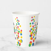 Jumping Bouncy Castle Kinder Bounce verjaardagsfee Papieren Bekers (Rechts)