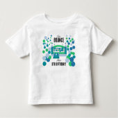 Jumping Castle Bouncy Boys Verjaardagsfeestje Kinder Shirts (Voorkant)