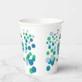 Jumping Castle Bouncy Boys Verjaardagsfeestje Papieren Bekers (Links)