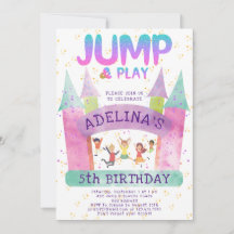 Jumping Castle Jump Spelen Gymnastiek Kinderen Ver