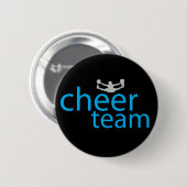 Jumping Cheerleader Team Gear Ronde Button 5,7 Cm (Voorkant /achterkant)
