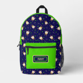 Jumping cupcakes bedrukte rugzak (Voorkant)