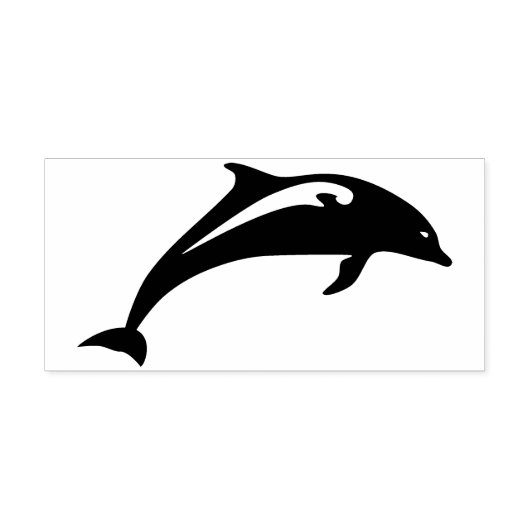 Jumping Dolphin Art Stempel (Afrduk)
