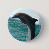 Jumping Dolphin Button (Voorkant)
