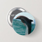Jumping Dolphin Button (Voorkant /achterkant)
