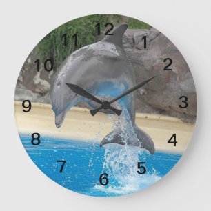 Jumping Dolphin Grote Klok
