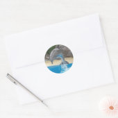 Jumping Dolphin Sticker (Envelop)