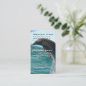 Jumping Dolphin Visitekaartje (Staand voorkant)