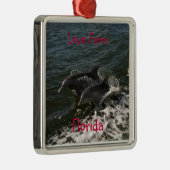 Jumping Dolphins Ornament (Rechts)