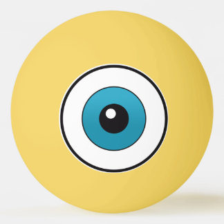 Jumping eye pingpongbal