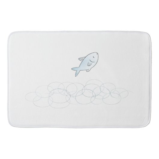 Jumping Fish Bath Mat (Voorkant)