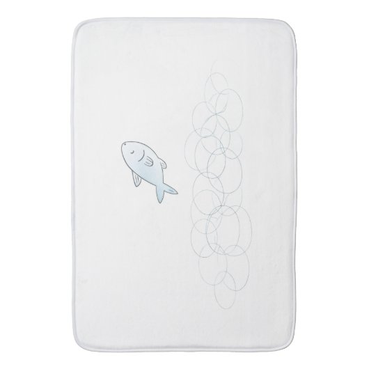 Jumping Fish Bath Mat (Voorkant Verticaal)