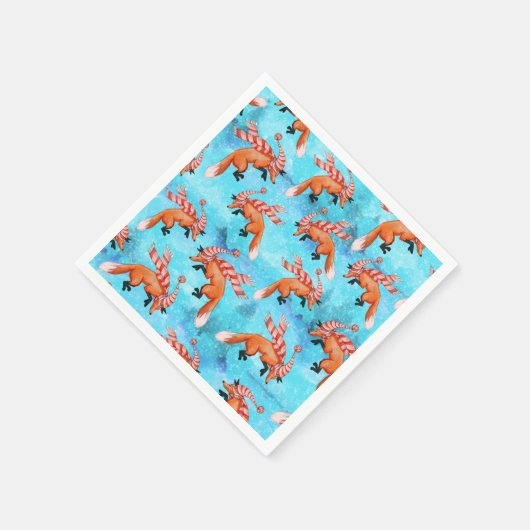 Jumping Fox Papier servet (Hoek)