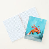 Jumping Fox Spiral Notitieboek (Binnen)