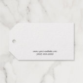 Jumping Horse | Horseback Riding | Paardentrainer Cadeaulabels (Achterkant (horizontaal))