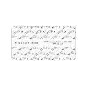 Jumping Horse | Horseback Riding | Paardentrainer Etiket (Voorkant)