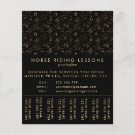 Jumping Horse | Horseback Riding | Paardentrainer Flyer