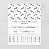 Jumping Horse | Horseback Riding | Paardentrainer Flyer (Voorkant)