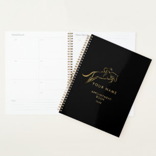Jumping Horse Horseback Riding Paardentrainer Planner