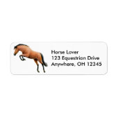 Jumping Horse Label (Voorkant)