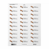 Jumping Horse Label (Full Sheet)