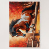 Jumping Horse Legpuzzel (Verticaal)