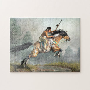 Jumping Horse Legpuzzel