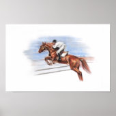 Jumping Horse Poster (Voorkant)