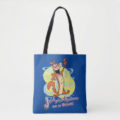Jumping Igauna on a Stick!™ Tote Bag (Voorkant)