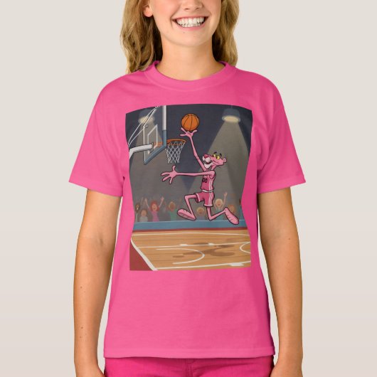 Jumping into Fun with Pink Panther T-shirt (Voorkant)