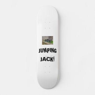 Jumping Jack. Skateboard