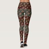 Jumping Jackalope Kerstmis  Leggings (Achterkant)