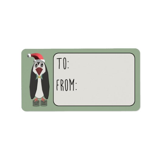 Jumping Jiminy Kerst naar-van Etiket (Voorkant)