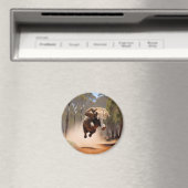 Jumping Joy: de geanimeerde olifantensprong Magneet (Insitu (Vaatwasser))