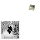 Jumping Joy: de geanimeerde olifantensprong Rubberstempel (Gestempeld)