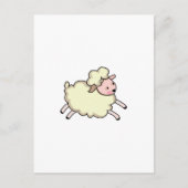JUMPING LAMB BRIEFKAART (Voorkant)