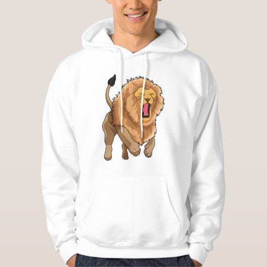 Jumping Lion Hoodie (Voorkant)