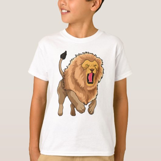 Jumping Lion T-shirt (Voorkant)