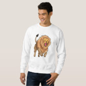 Jumping Lion Trui (Voorkant volledig)