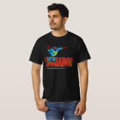 Jumping Luchador T-shirt (Voorkant volledig)